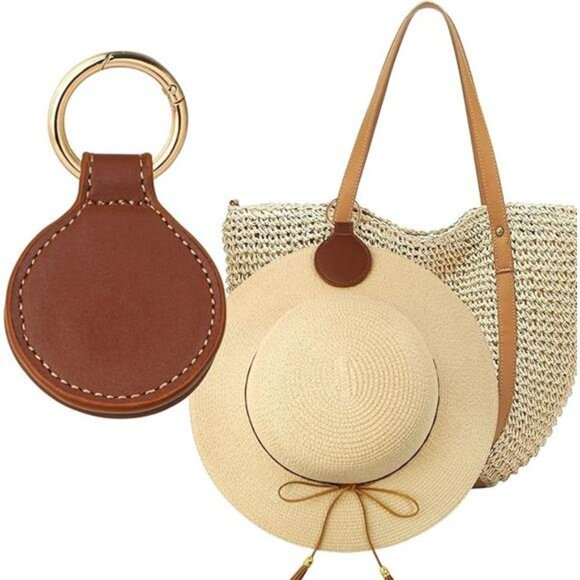 Magnetic Leather Hat Clip Holder Travel Accessory for Bags Purses Backpacks - Picture 7 of 7